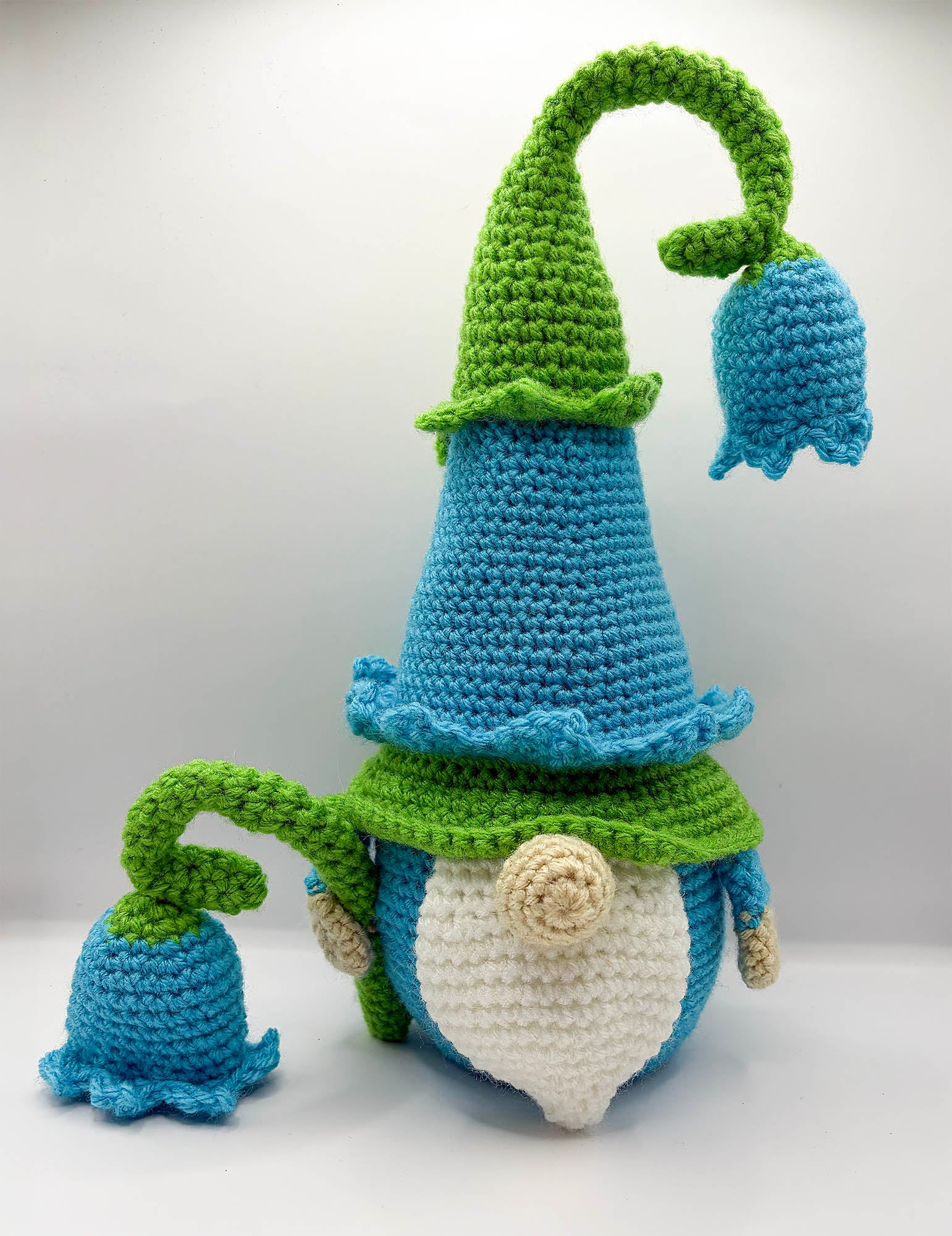 "Lapis" Blue Tulip Gnome
