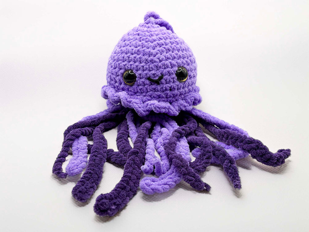 "Amora" the Purple Jellyfish Plushie