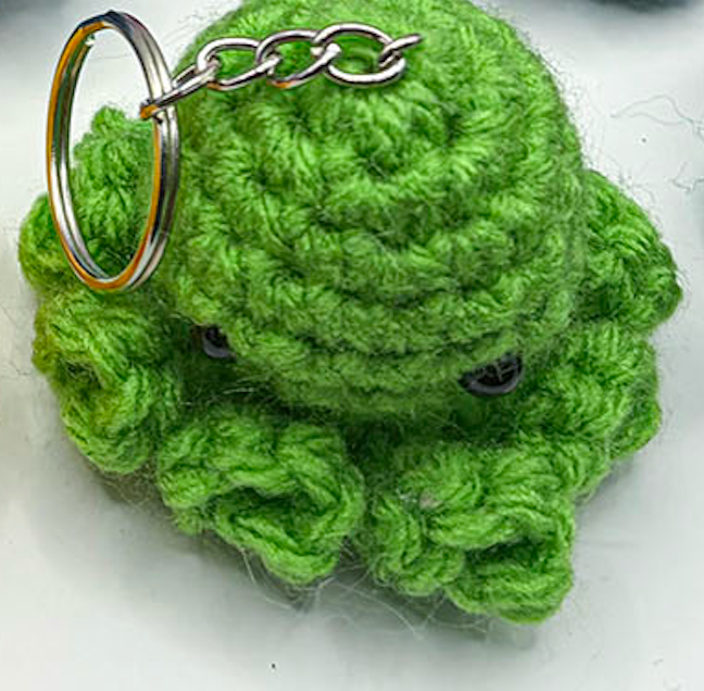 Octopus Keychain