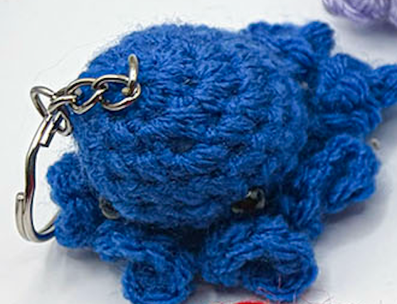 Octopus Keychain