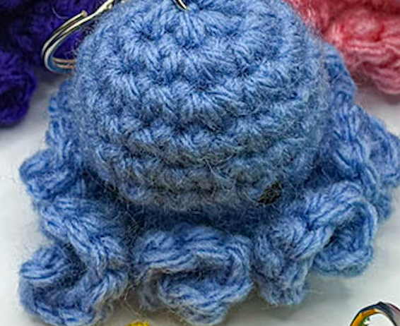 Octopus Keychain