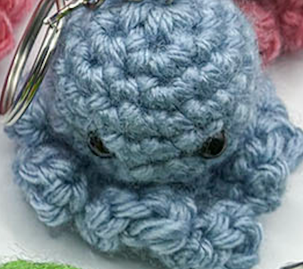 Octopus Keychain