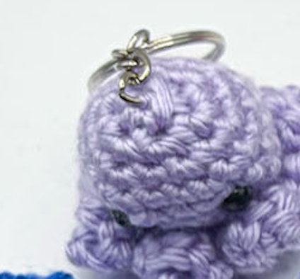 Octopus Keychain