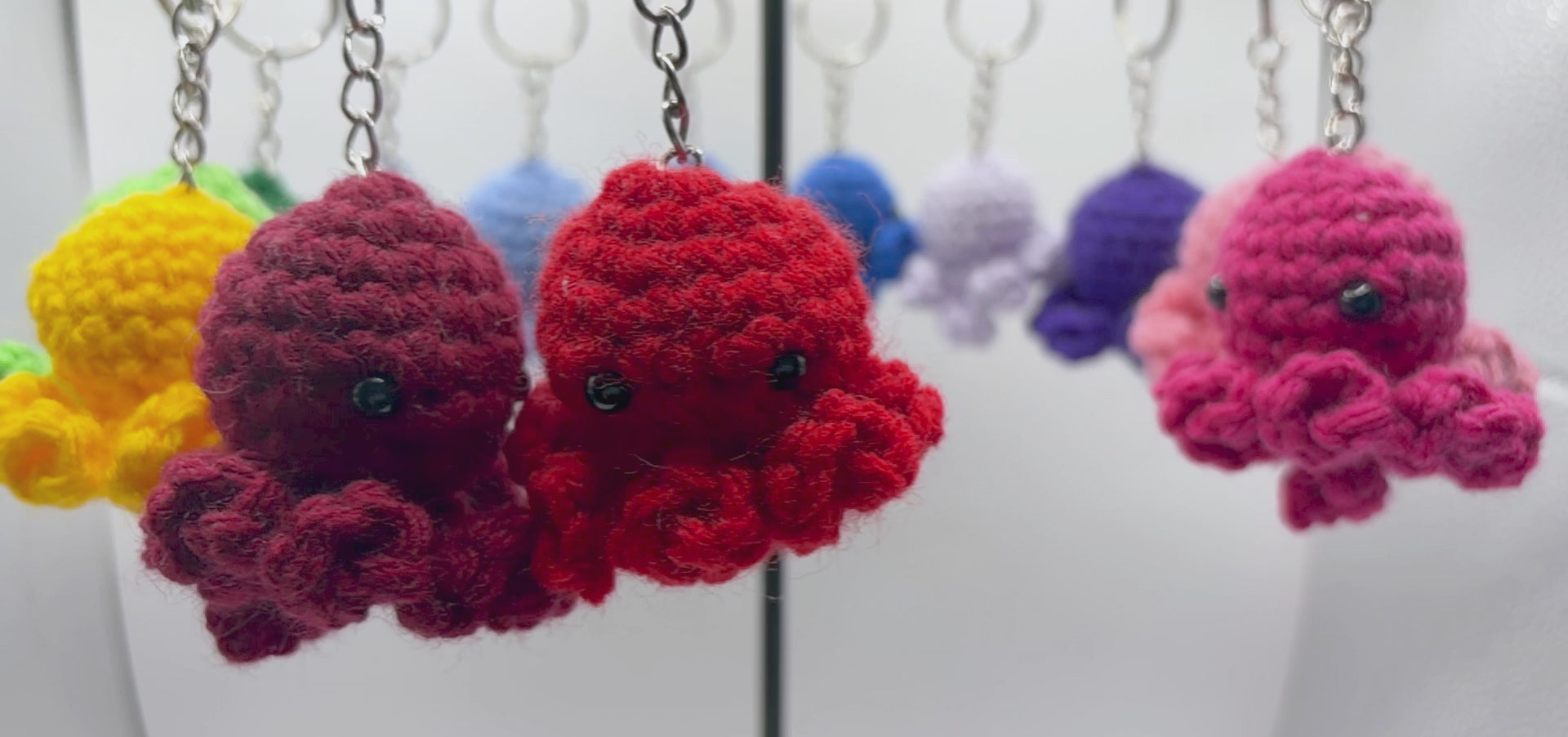 Octopus Keychain